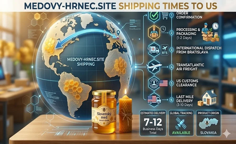 Medovy-Hrnec.site Shipping Times to US