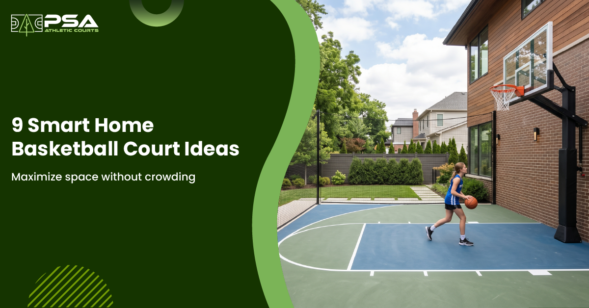 9 Ways to Fit a Home Basketball Court Without Making Your Yard Feel Crowded